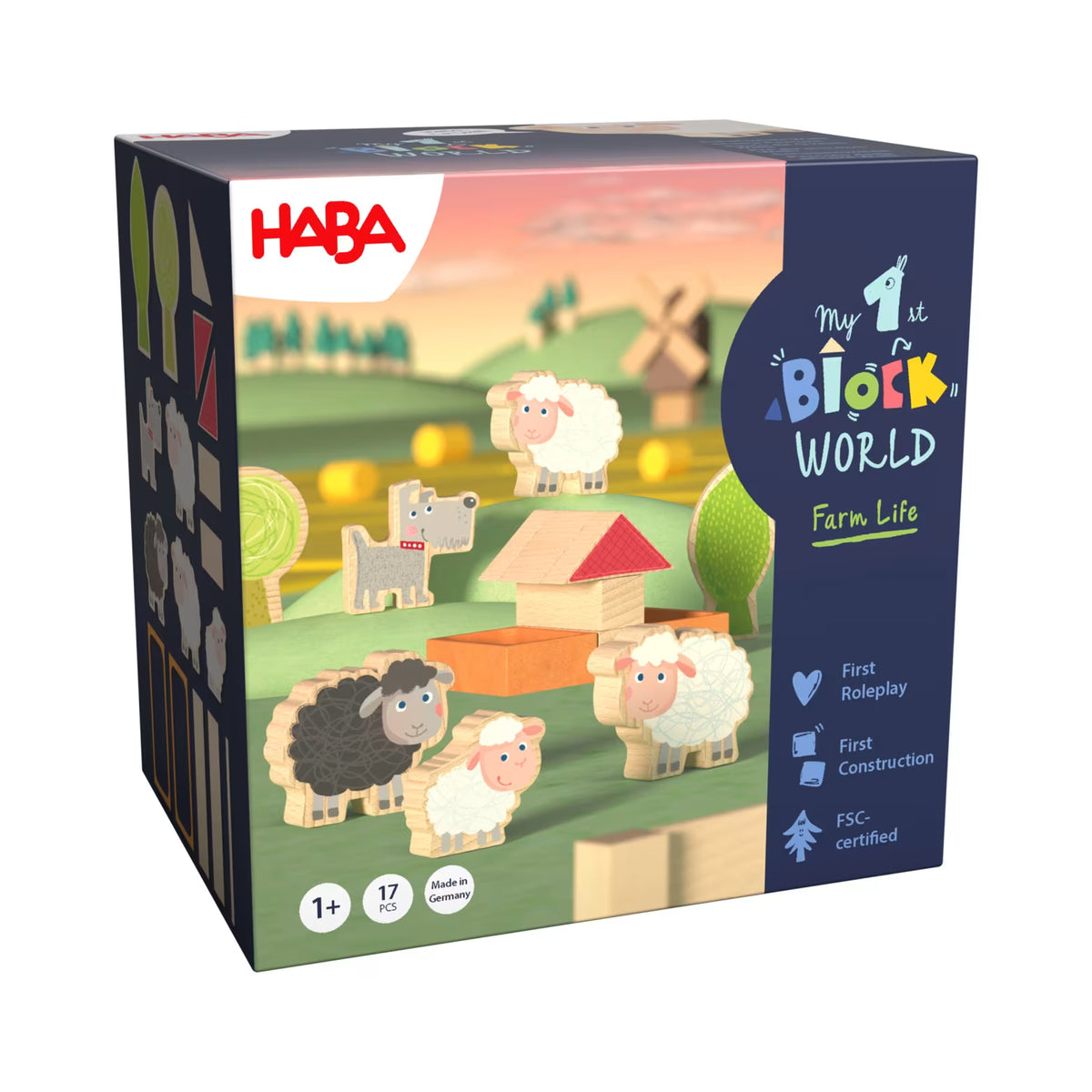 Haba my 1st block world schapenweide