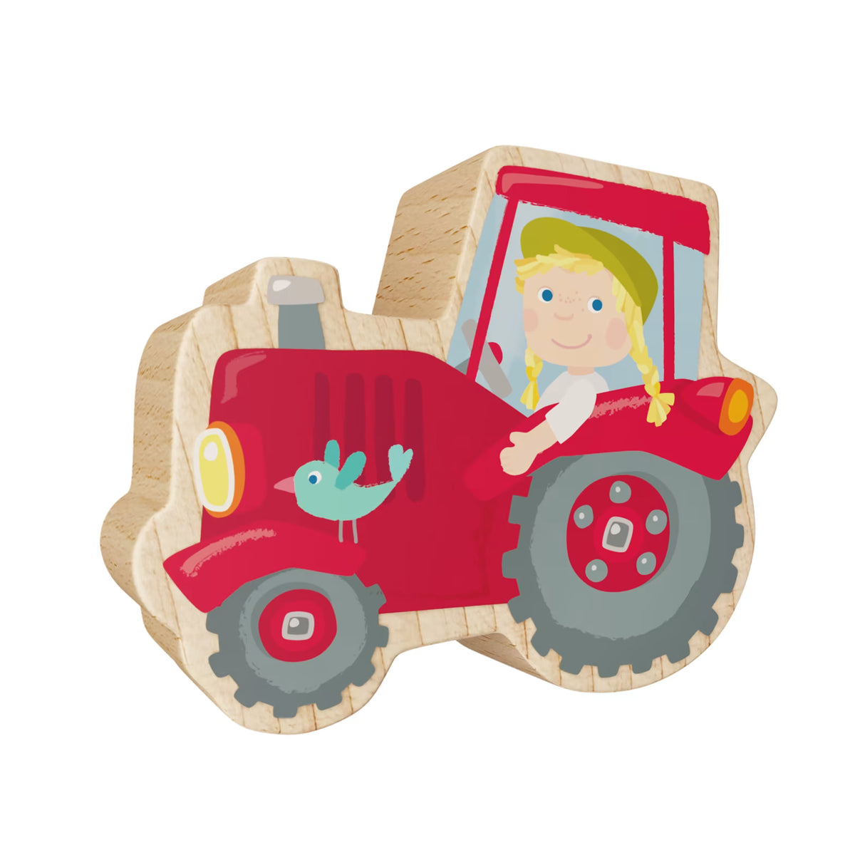 Haba my 1st block world tractor Thea