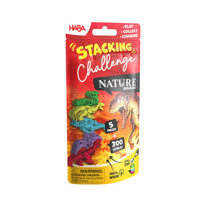 Haba stacking challenge nature jurasic