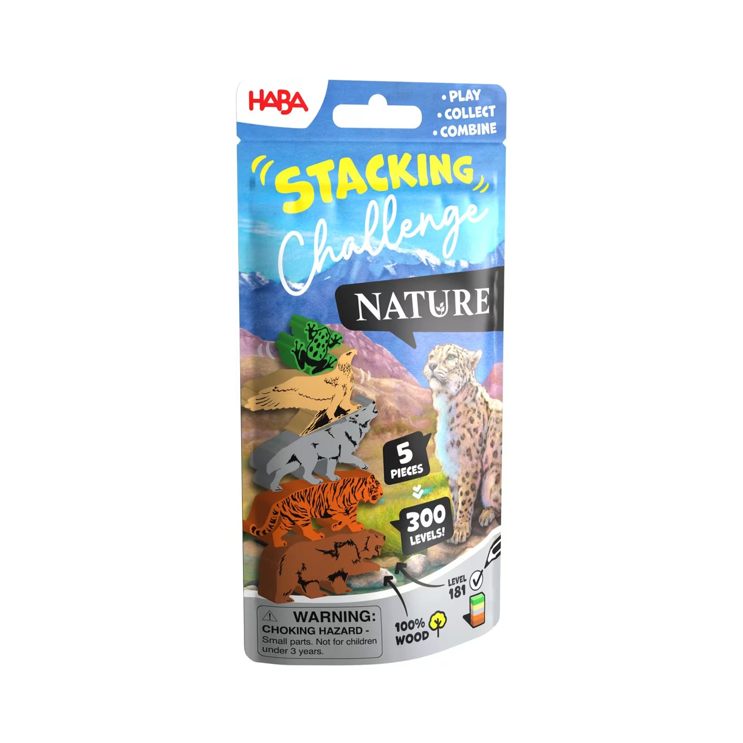Haba stacking challenge nature