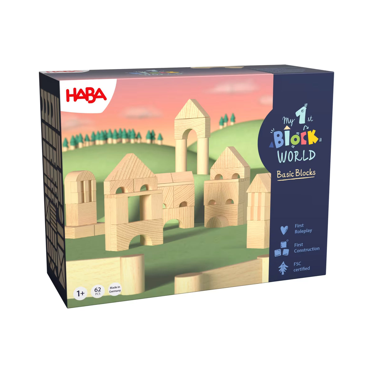 Haba my 1st block world XXL bouwstenenset
