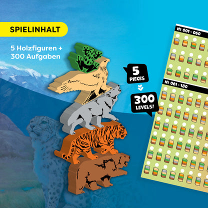 Haba stacking challenge nature