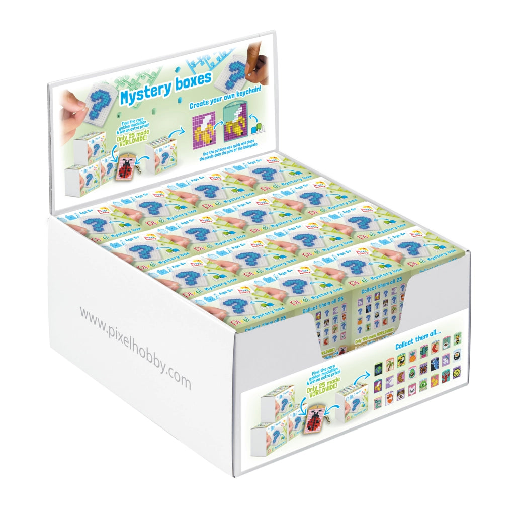 Pixel classic - mystery box sleutelhanger