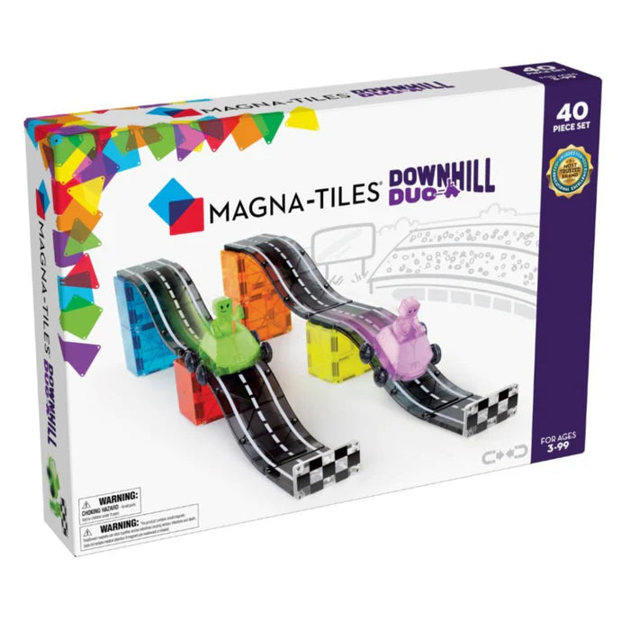 Magna-tiles downhill duo