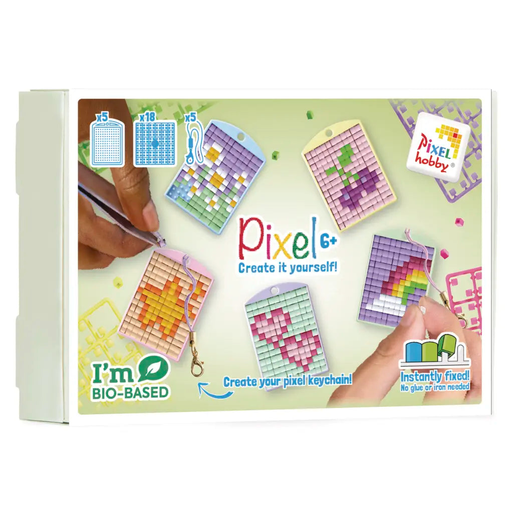 Pixel classic sleuterhangerset van 5 - schattig