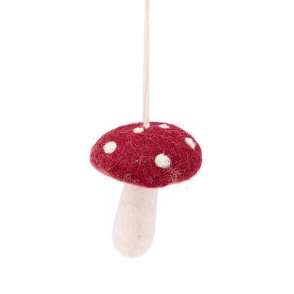 Hanger paddenstoel rood medium