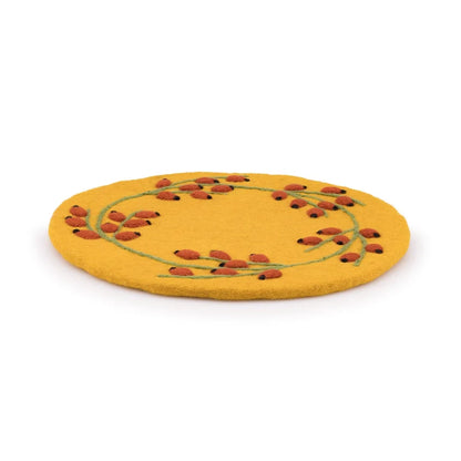 Onderzetter 35 cm rozenbottel