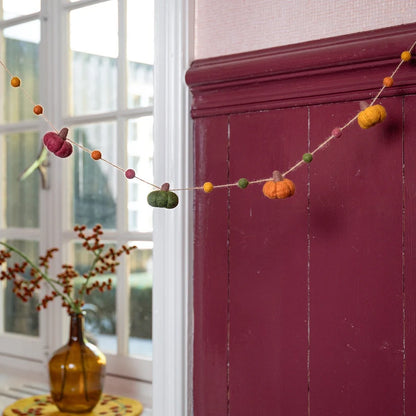 Viltslinger pompoen herfsttinten