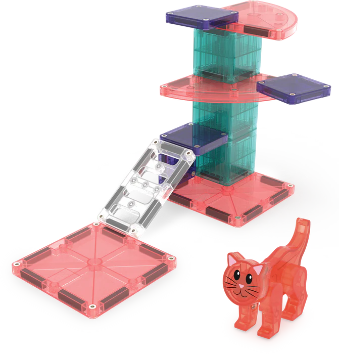 Magna-tiles cat tree 13 piece set