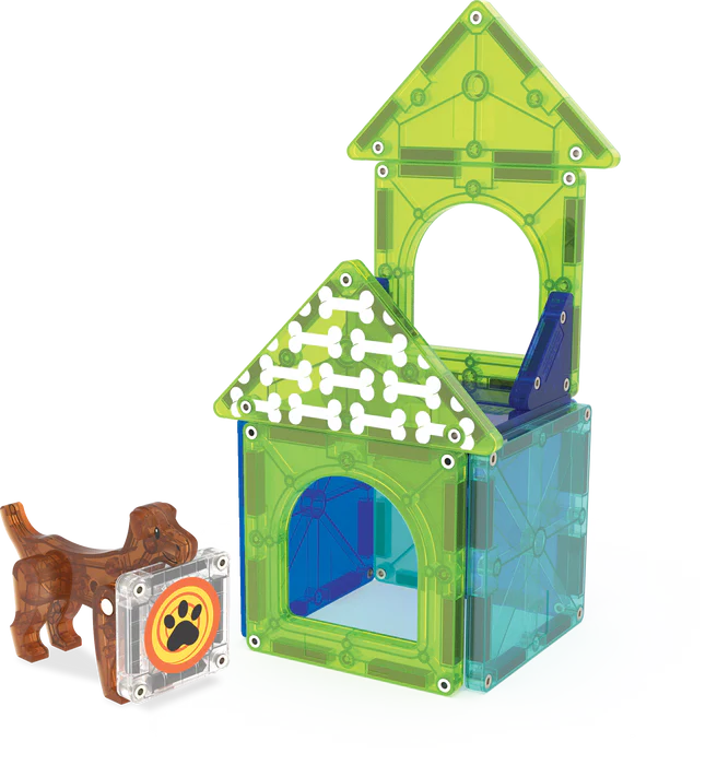 Magna-tiles dog house 13 piece set
