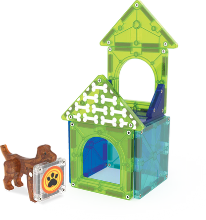Magna-tiles dog house 13 piece set