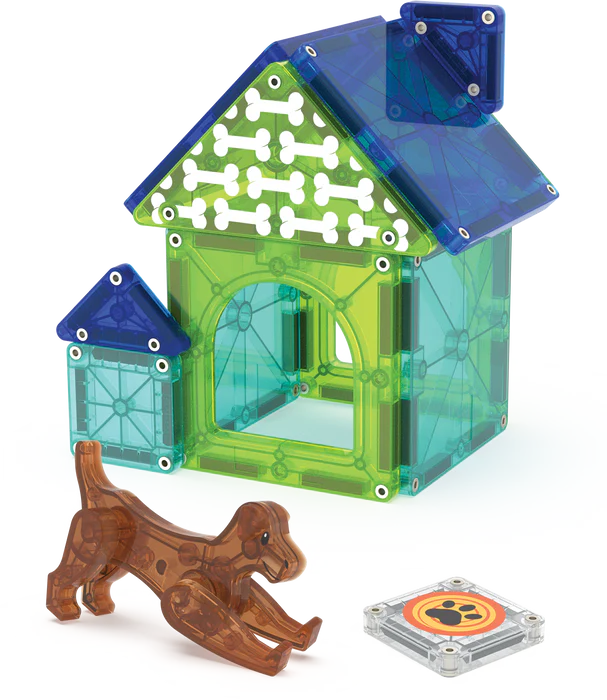 Magna-tiles dog house 13 piece set