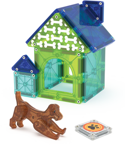 Magna-tiles dog house 13 piece set