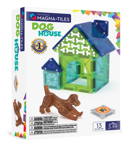 Magna-tiles dog house 13 piece set