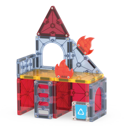 Magna-tiles fire rescue 27 piece set