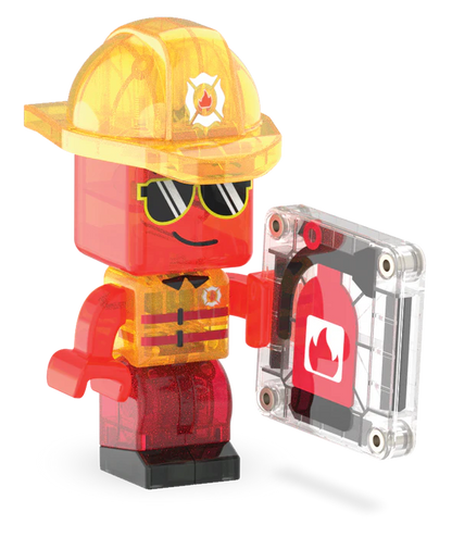 Magna-tiles fire rescue 27 piece set