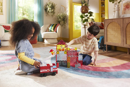 Magna-tiles fire station 50 piece set
