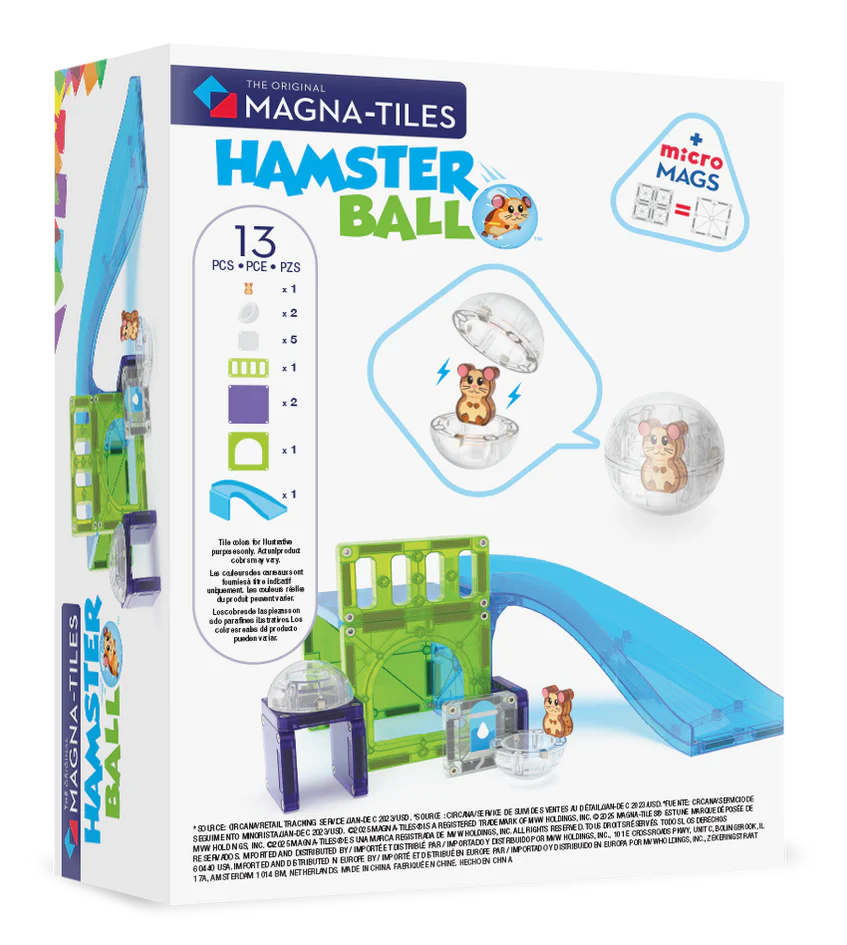 Magna-tiles hamster ball