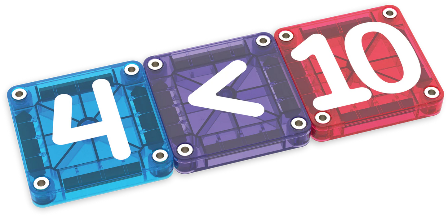 Magna-tiles microMAGS learn numbers 56 stuks
