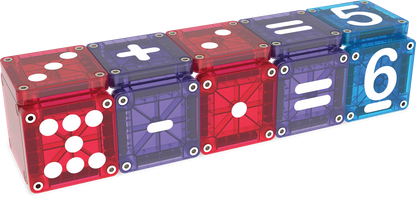 Magna-tiles microMAGS learn numbers 56 stuks