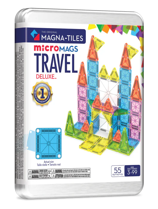 Magna-tiles travel set deluxe 55 piece