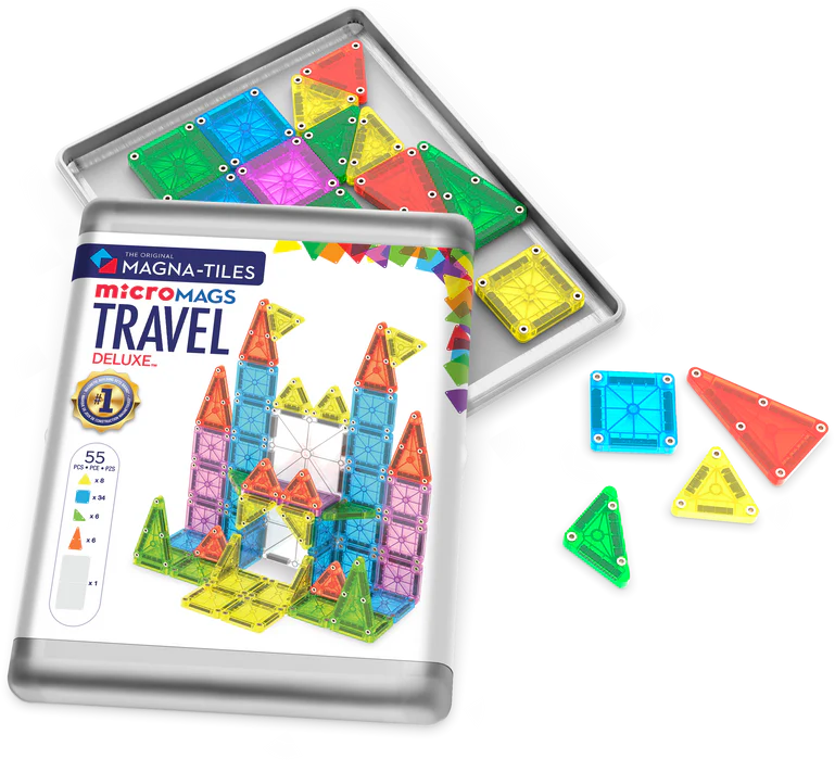 Magna-tiles travel set deluxe 55 piece