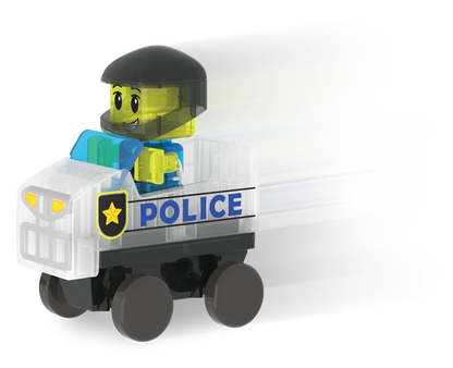 Magna-tiles police patrol 20-piece set