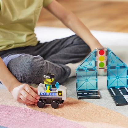Magna-tiles police patrol 20-piece set