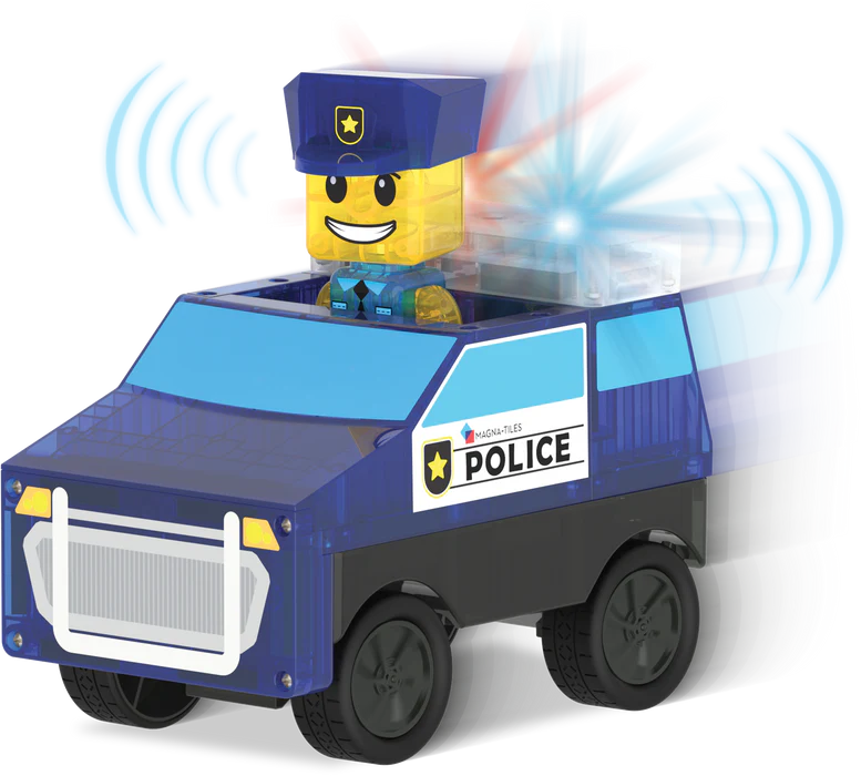 Magna-tiles police station 35 piece set