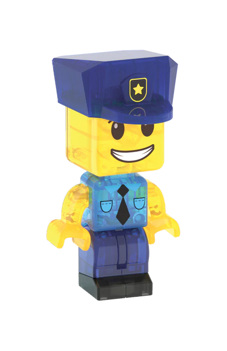 Magna-tiles police station 35 piece set