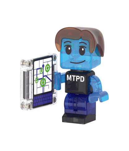 Magna-tiles police station 35 piece set