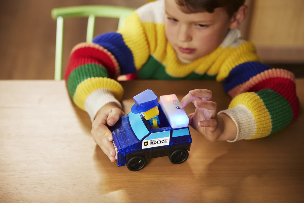 Magna-tiles police station 35 piece set