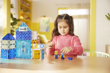 Magna-tiles police station 35 piece set