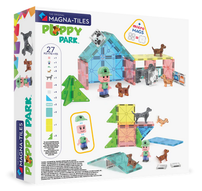 Magna-tiles puppy park 27 piece set