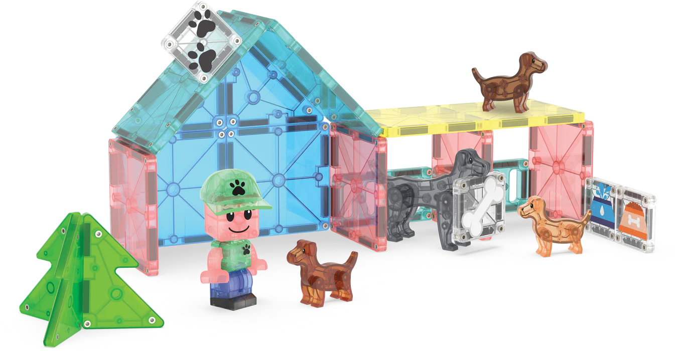 Magna-tiles puppy park 27 piece set