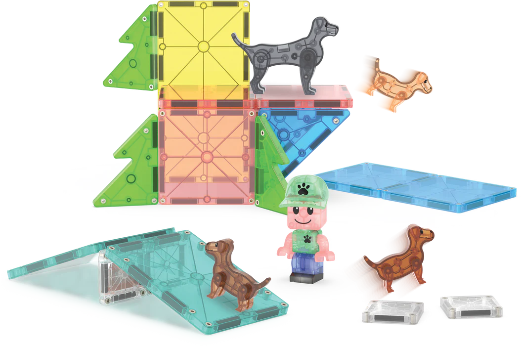 Magna-tiles puppy park 27 piece set