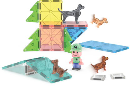 Magna-tiles puppy park 27 piece set