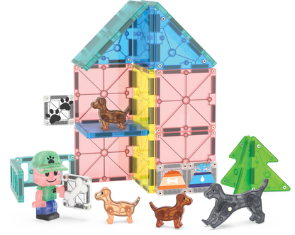 Magna-tiles puppy park 27 piece set