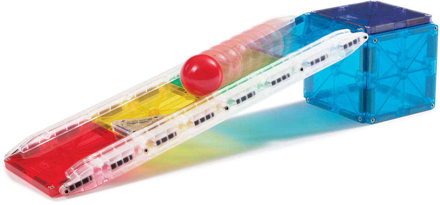 Magna-tiles rail racers 33 piece set