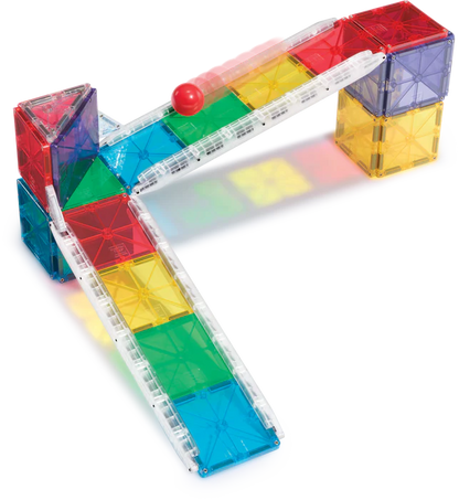 Magna-tiles rail racers 33 piece set