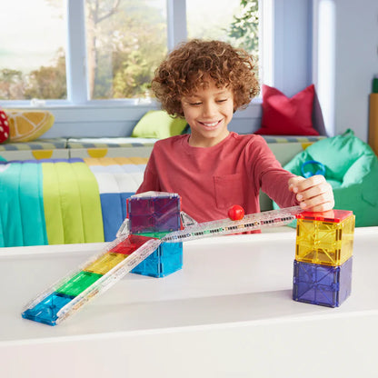 Magna-tiles rail racers 33 piece set