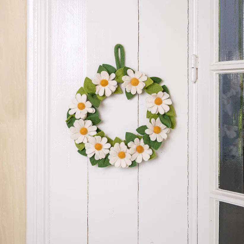 Krans margrietjes XL