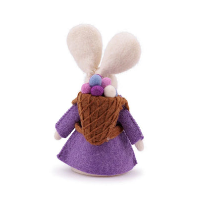 Decoratie haas met mand