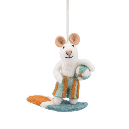 Hanger muis surfboy turquoise