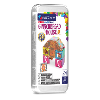 Magna-tiles travel set gingerbread house