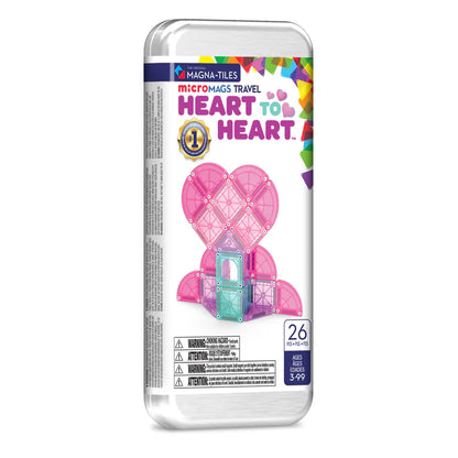 *Pre-order* Magna-tiles heart to heart travel set