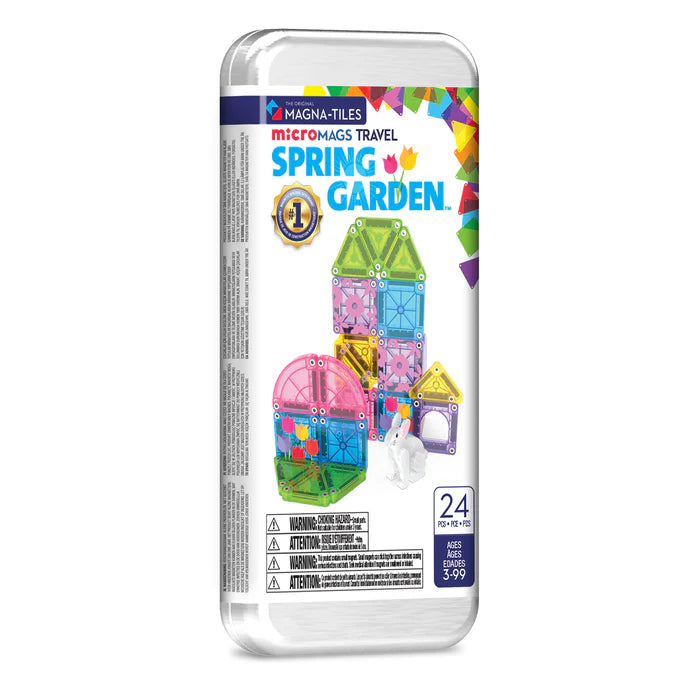 *Pre-order* Magna-tiles spring garden travel set