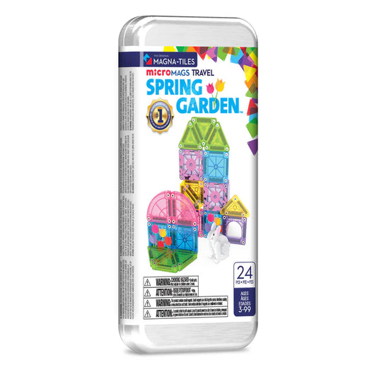 *Pre-order* Magna-tiles spring garden travel set