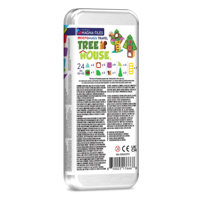 Magna-tiles treehouse travel set