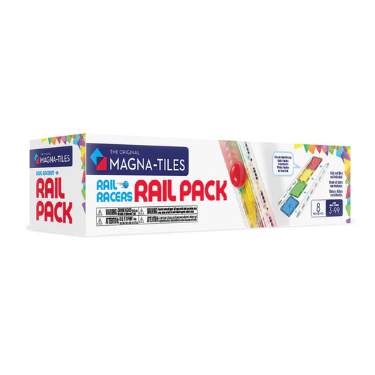 Magna-tiles Rail racers 8-piece rail pack
